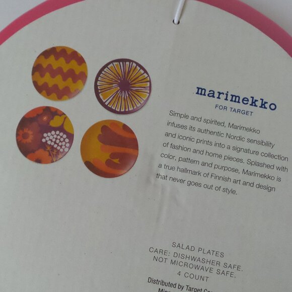 Marimekko salad plates - Picture 4 of 6